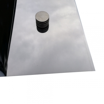 Edelstahlblech Spiegel-Effekt VA 0,8mm stark magnetisch